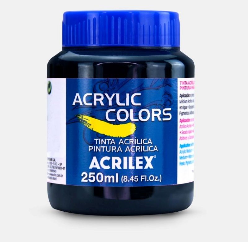 Tinta Acril. Color 250ml Ref.332 Verde Escur
