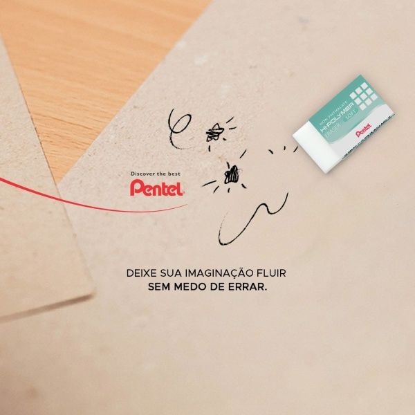 Borracha Hi-Polymer Soft Ref.ZES-08E Branco