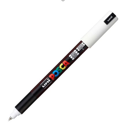 Caneta Posca Ref.PC-1MR Branco