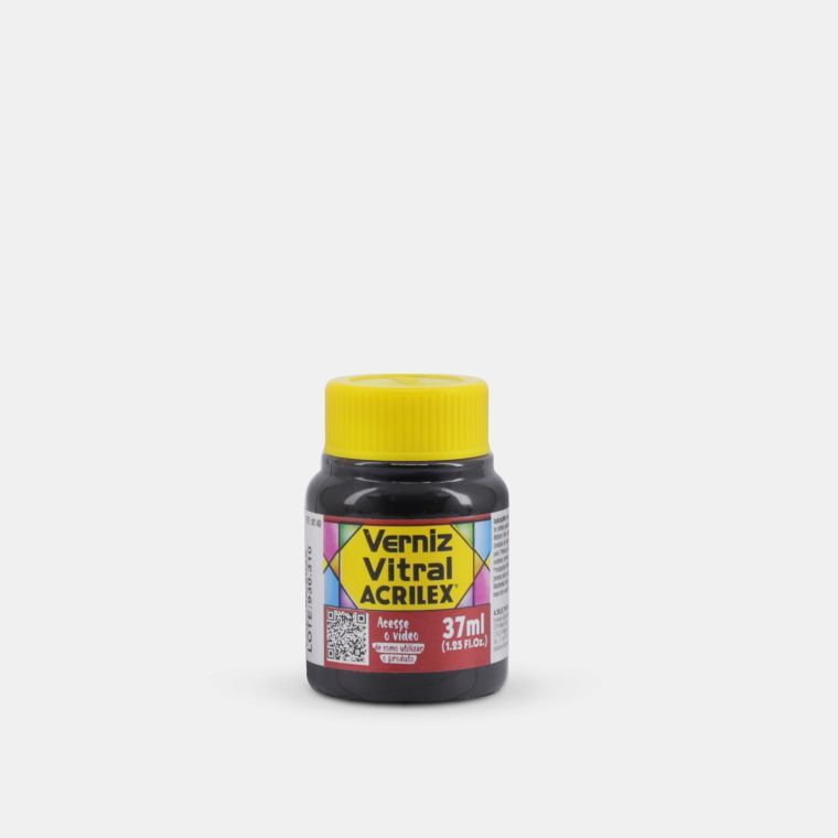 Verniz Vitral 37ml Ref.8140-507 Vermelho ...