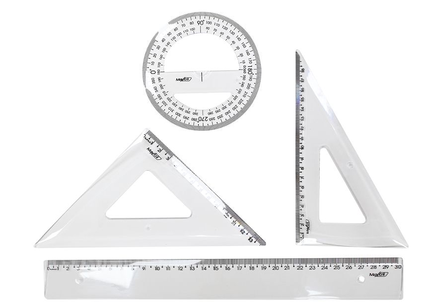 Kit Colegial Geometric c/4pç New Line Ref...