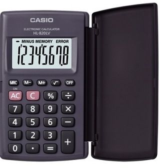 Calculadora de Bolso 8 Dig Ref.HL-820LV