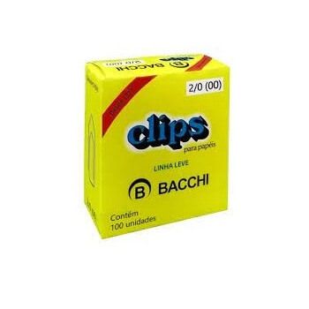 Clips Galvanizado 2/0 c/100Un Bacchi