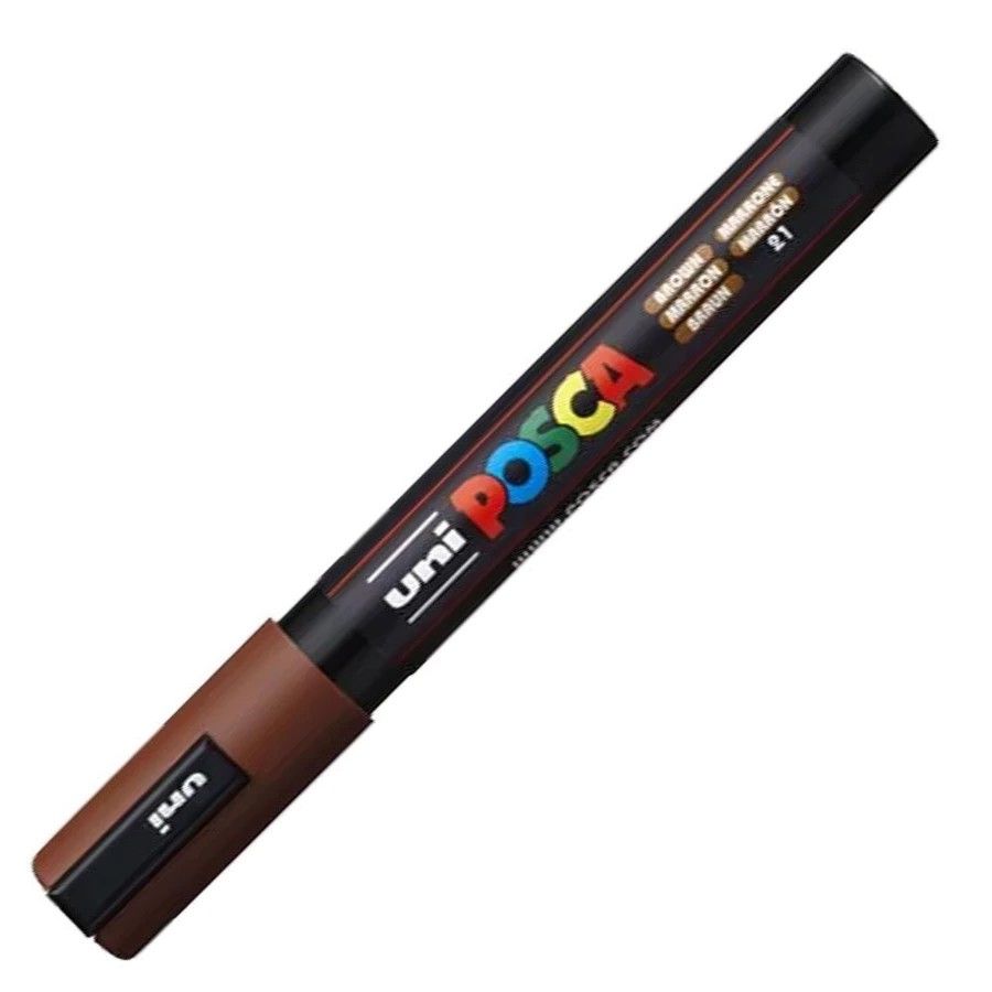 Caneta Posca Ref.PC-5M Marrom Cacau