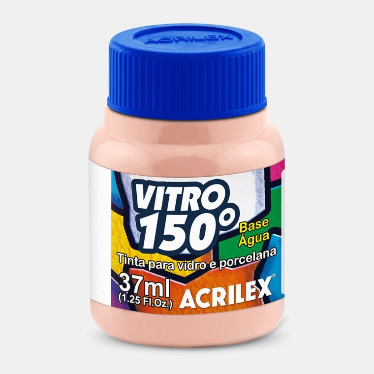 Tinta Vitro 150 37ml Ref.812 Salmão Bebê