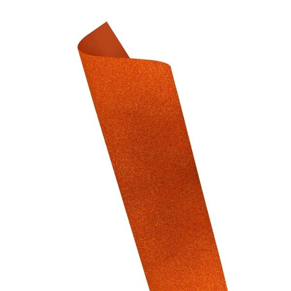 EVA c/Glitter 40x60 Ref.4759 Laranja Leo&...