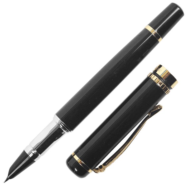 Caneta Tinteiro Yiren Black Gold Ref.3156