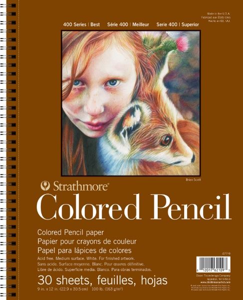 Caderno p/Des Strathmore Colored Pencil 1...