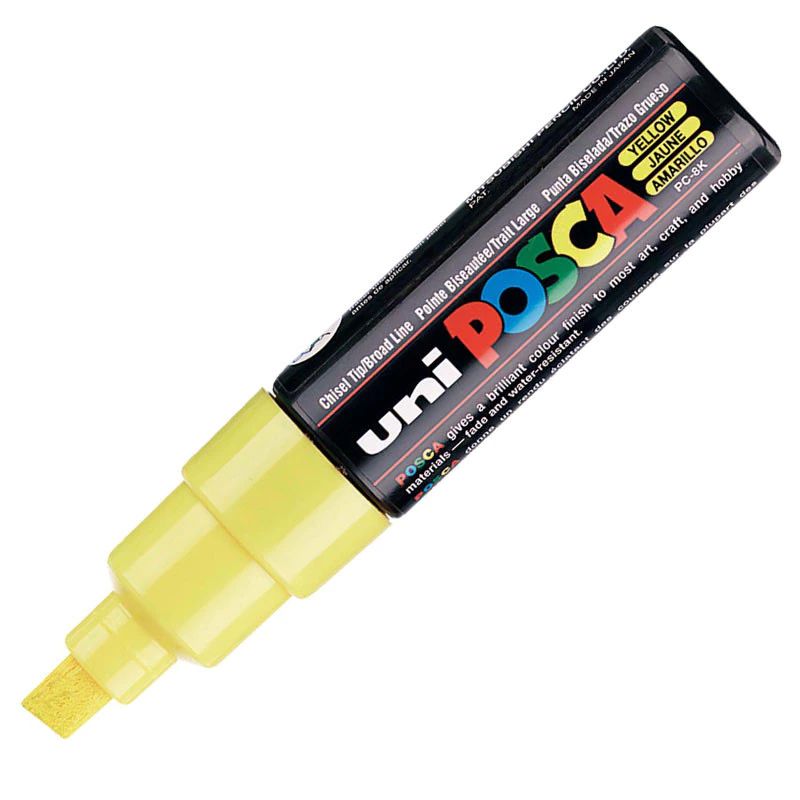 Caneta Posca Ref.PC-8K Amarelo