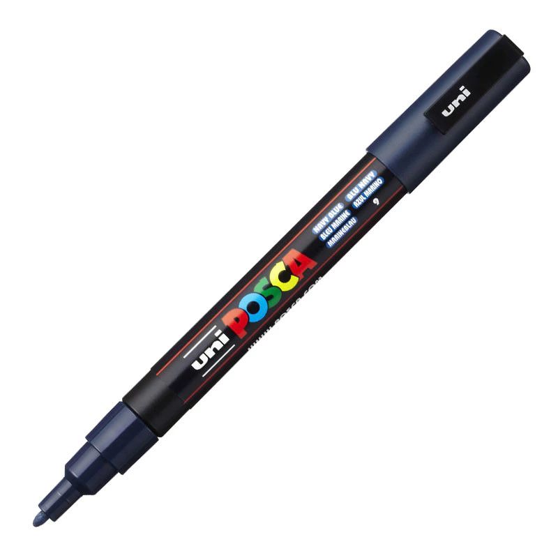 Caneta Posca Ref.PC-3M Azul Marinho