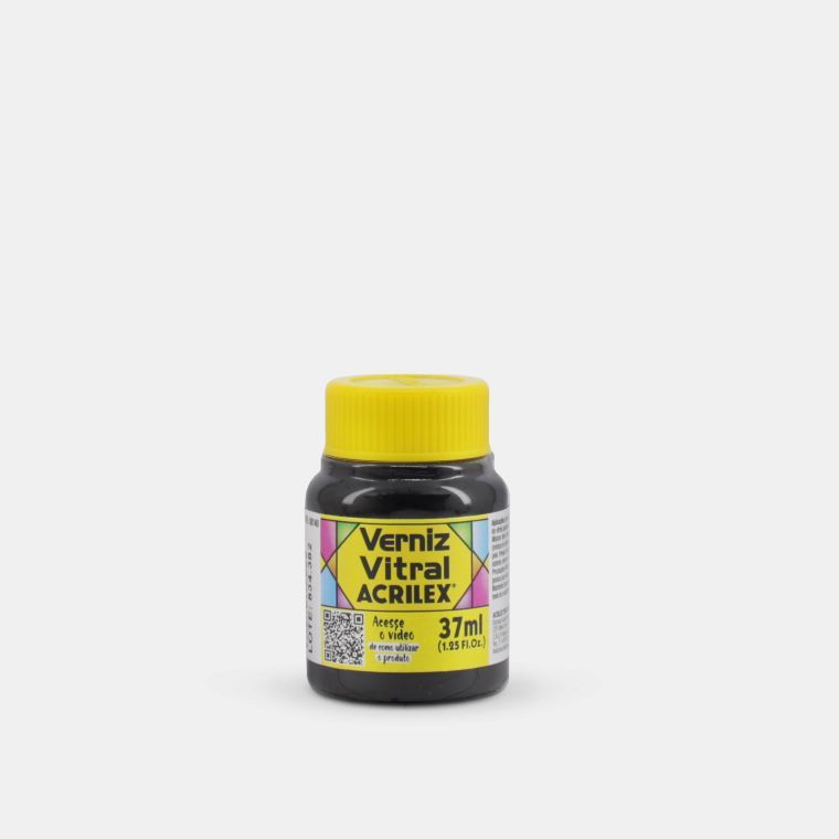 Verniz Vitral 37ml Ref.8140-505 Amarelo Ouro