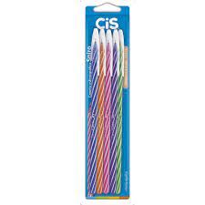 Caneta 0.7 Esf. Spiro c/5 Cores Ref.57.0803