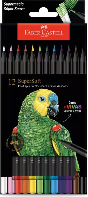 Lapis de Cor 12 Cores Supersoft Ref.210710
