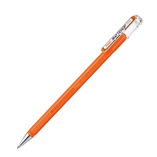 Caneta 1.0 Gel Mattehop Ref.K110-VFX Laranja
