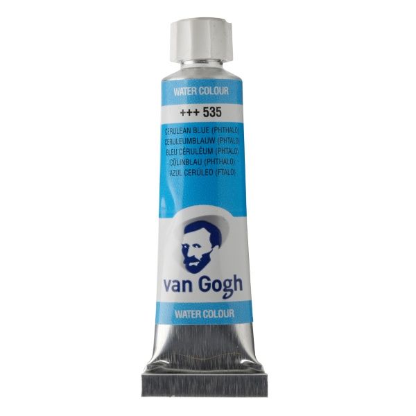 Tinta Aquarela Van Gogh 10ml Azul Cerulea...