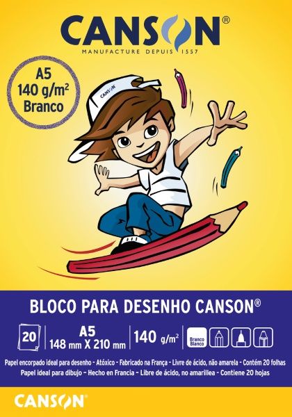 Bloco p/Des Esc A5 140g 20F Ref.66667176 ...