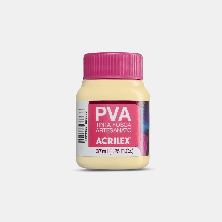 Tinta Plástica PVA 37ml Ref.03240-529 Marfim