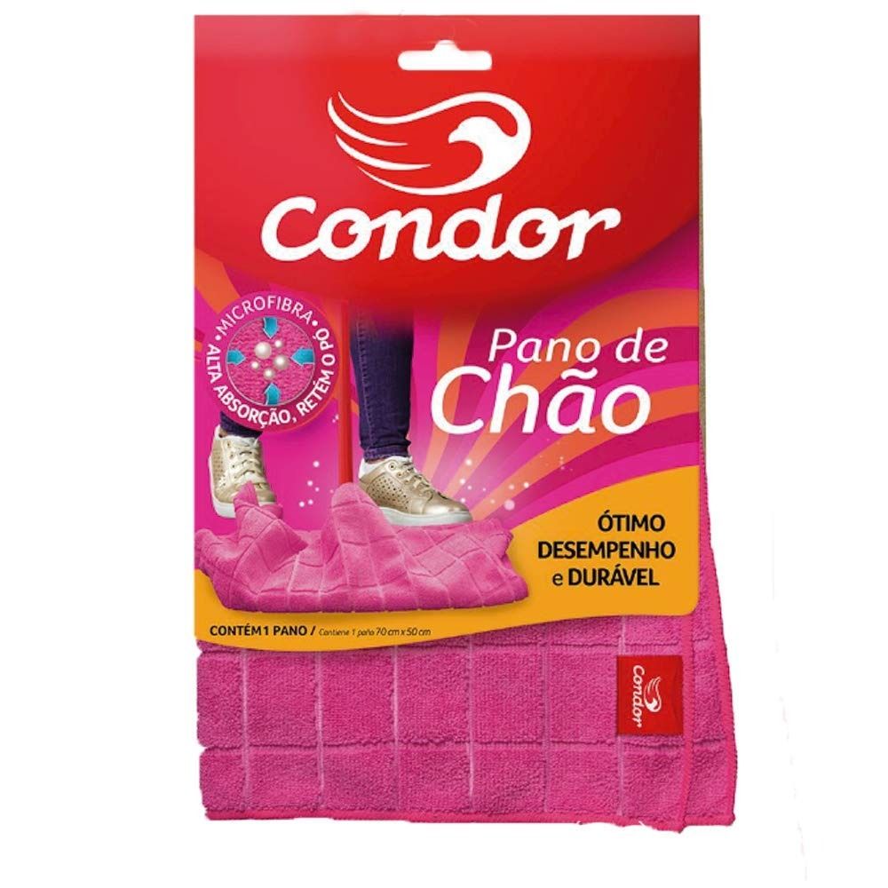 Pano de Chão Microfibra 70x50 Condor Ref....