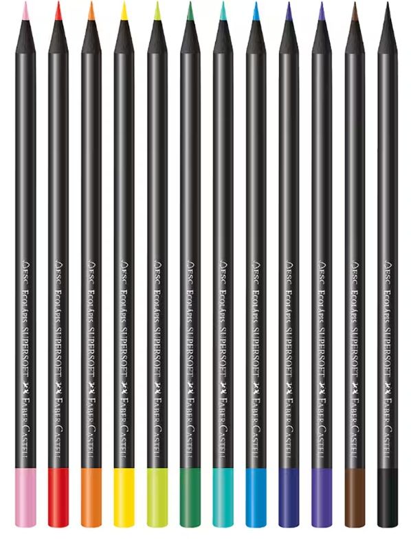 Lapis de Cor 12 Cores Supersoft Ref.210710