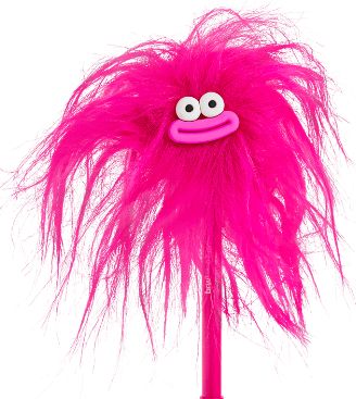 Caneta 0.7 Gel Apagável Crazy Fluffles Re...