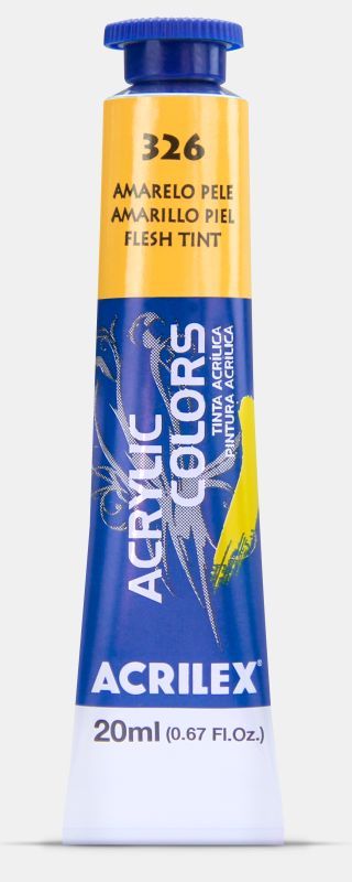 Tinta Acril. Color 20ml Ref.326 Am Pessego