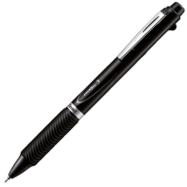 Caneta Energel3 M. Color Corpo Preto Ref....