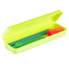Estojo Plastico Plus Ref.10080014 Amarelo...