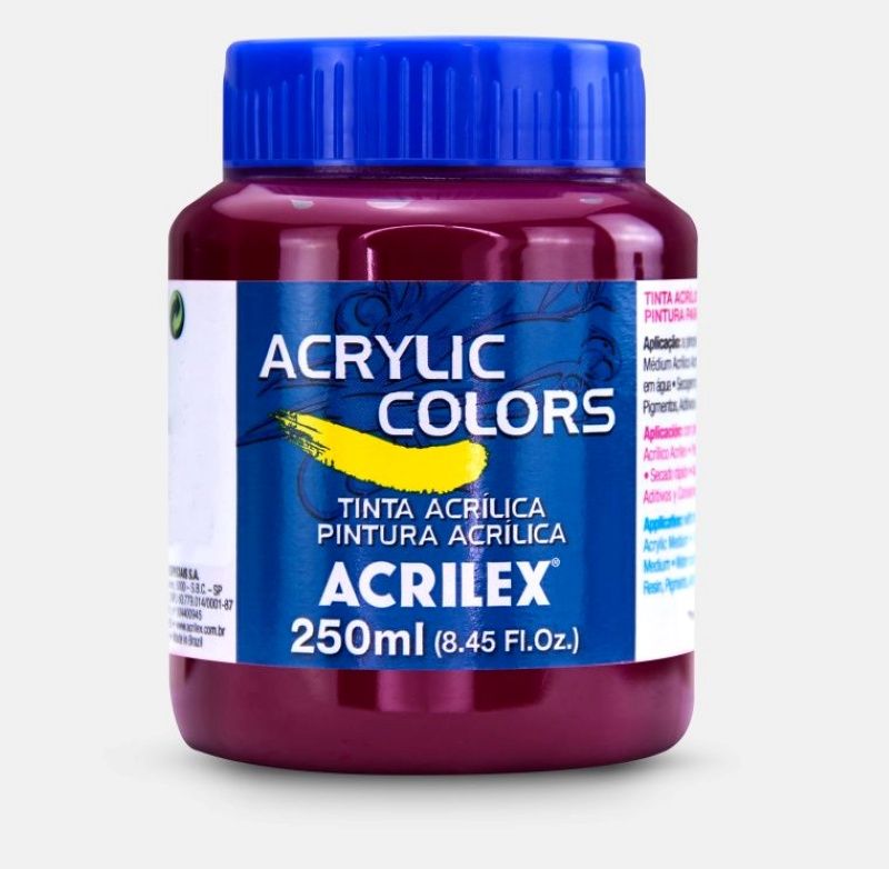 Tinta Acril. Color 250ml Ref.315 Magenta