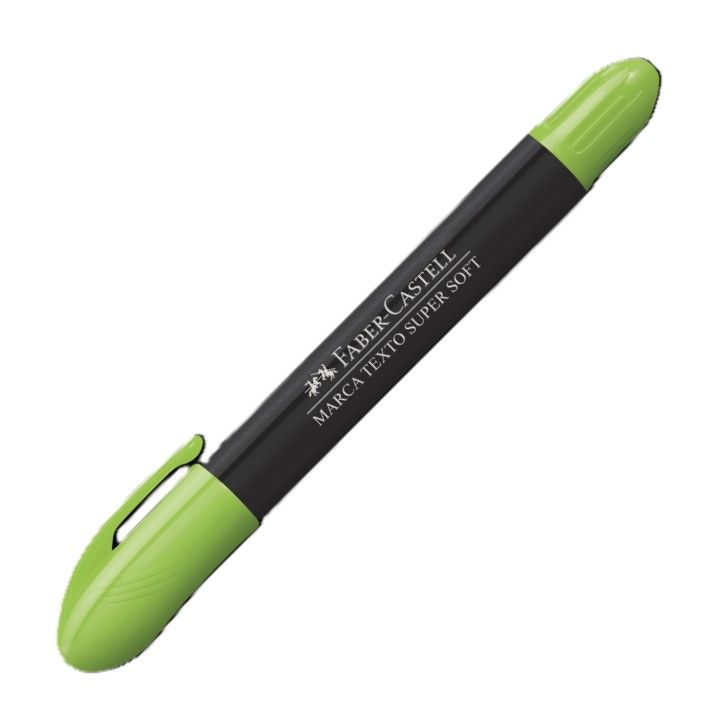 Pincel Marca Texto em Gel SuperSoft Verde 