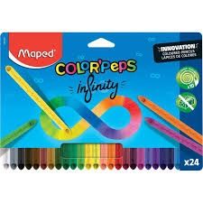 Lapis de Cor 24 Cor Colorpeps Infinity Re...