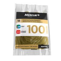 Elástico Nº18 50g c/100Un Super Amarelo