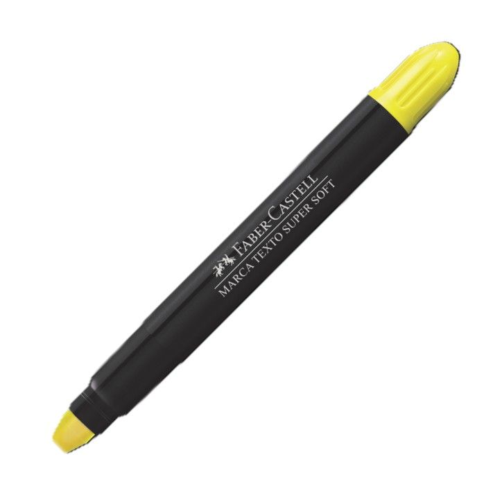 Pincel Marca Texto em Gel SuperSoft Amarelo
