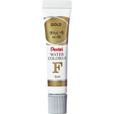 Tinta Aquarela Water Colors 5ml Ouro WFR-T90