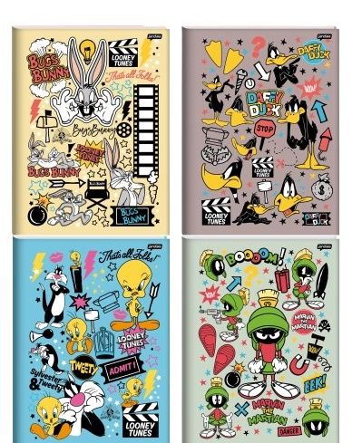 Caderno Brochurao CD 80F Looney Tunes Ref...
