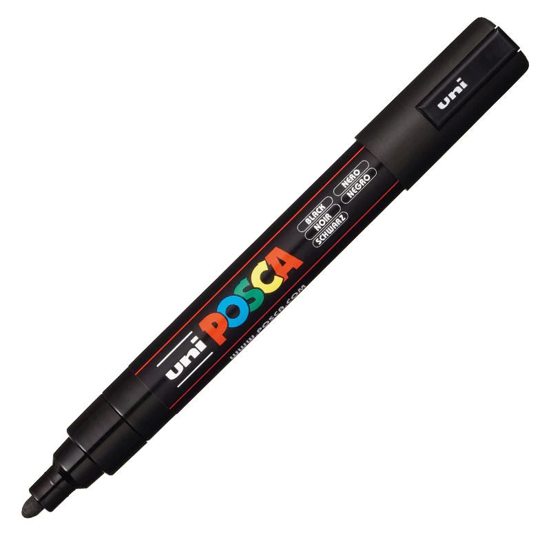 Caneta Posca Ref.PC-5M Preto 
