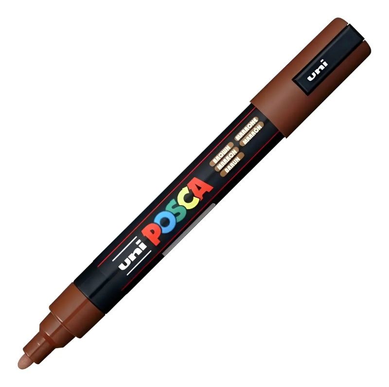 Caneta Posca Ref.PC-5M Marrom Cacau