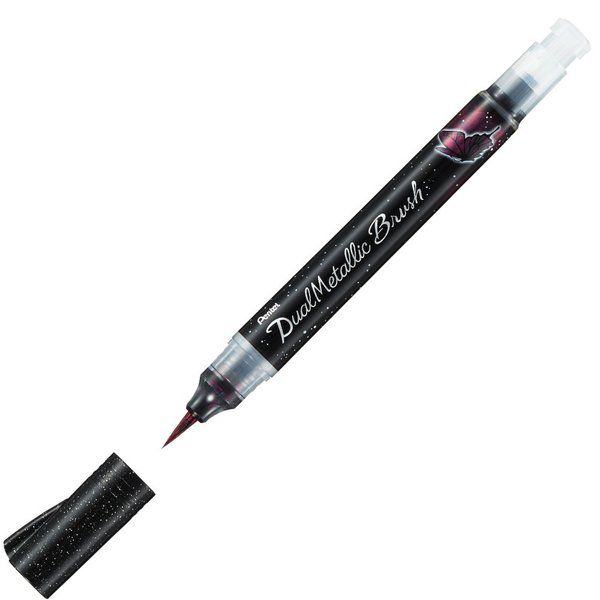 Caneta Brush Metalico Ref. XGFH-DAX Preto...