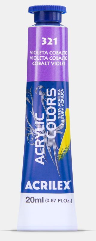 Tinta Acril. Color 20ml Ref.321 Violeta C...