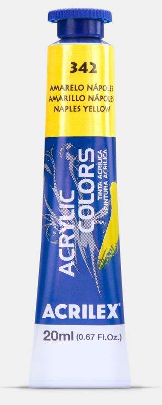 Tinta Acril. Color 20ml Ref.342 Am Napoles