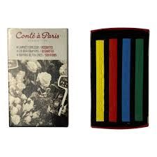 Pastel Seco 4 Cores Conte a Paris Inicia ...