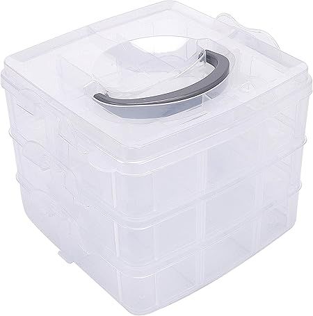 Organizador Multiuso com 3 módulos e 18 d...