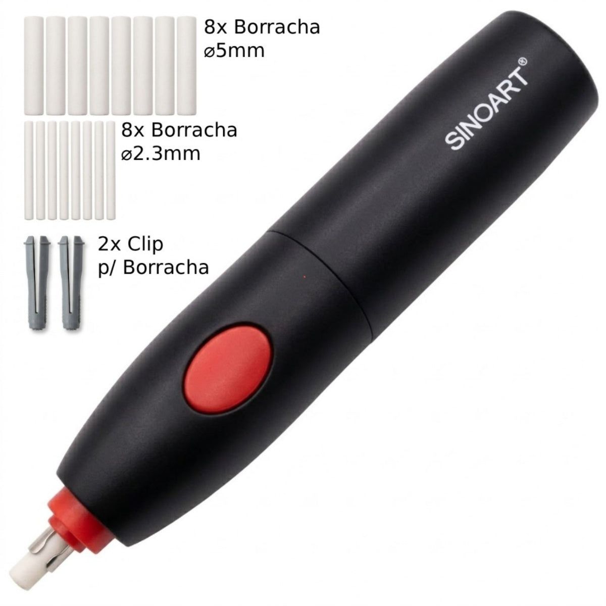 Borracha Elétrica Ref. A298 Sinoart